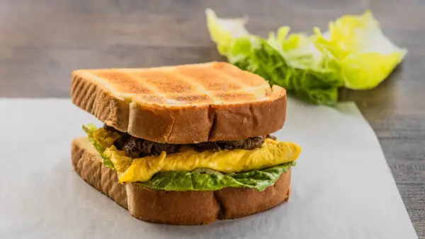 Egg Sandwich Choice Of Protin